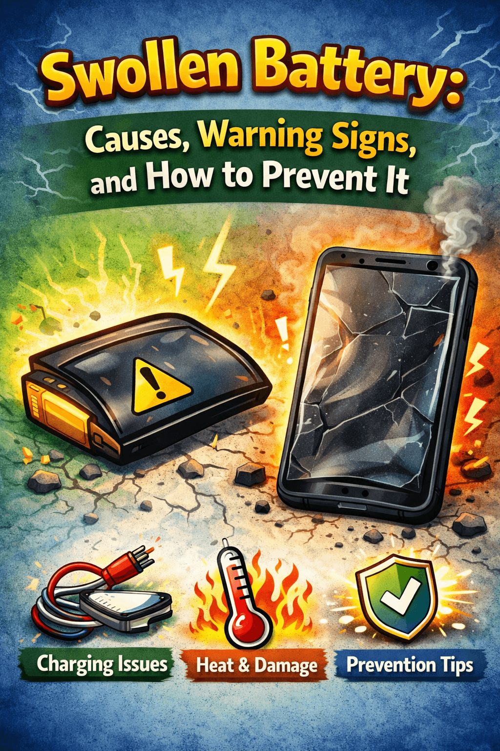 Swollen Battery: Causes, Warning Signs, and How to Prevent It