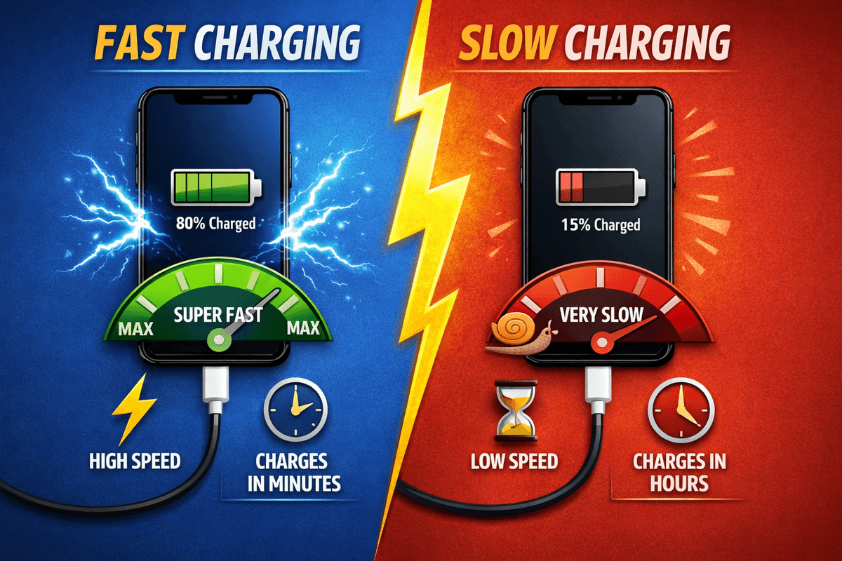 Fast Charging vs. Slow Charging — Which One Is Actually Better for Your Battery?