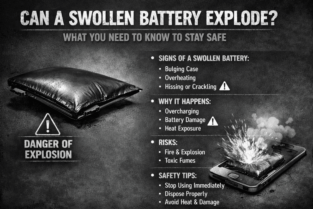 swollen battery