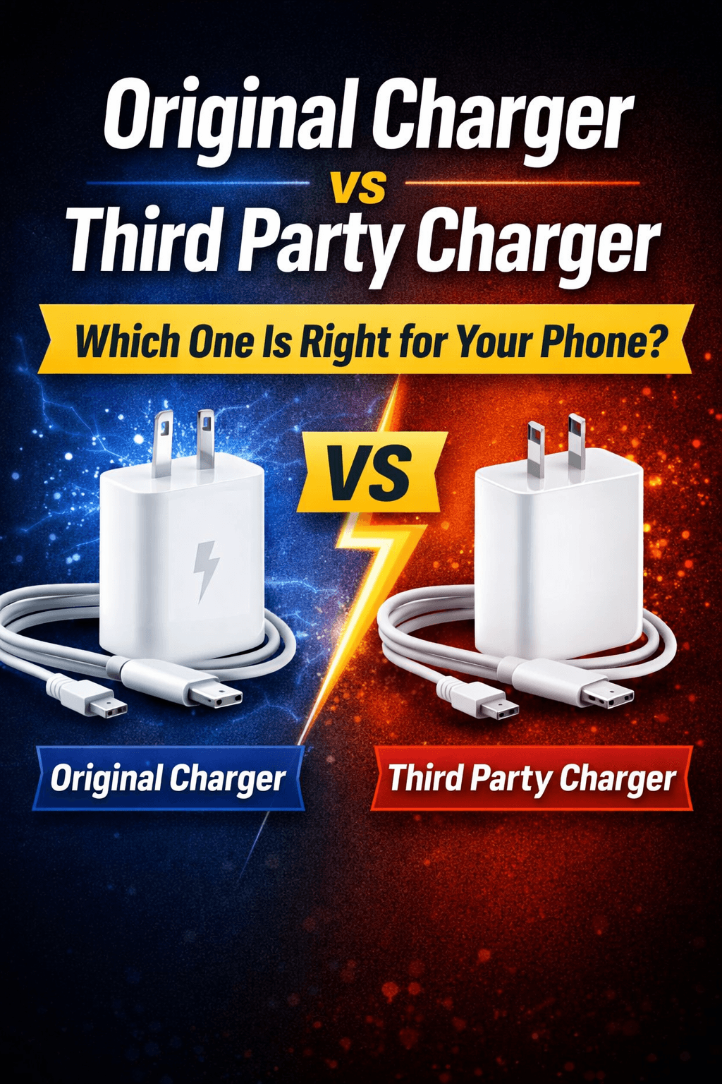 Original Charger vs Third Party Charger: Which One Is Right for Your Phone?
