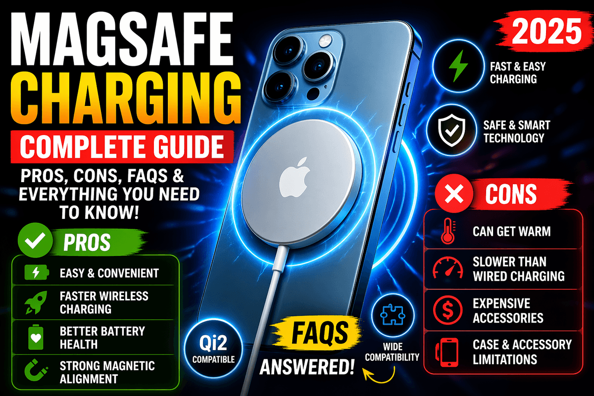 MagSafe Charging: Complete Guide to Pros, Cons, FAQs & Everything You Need to Know (2025)