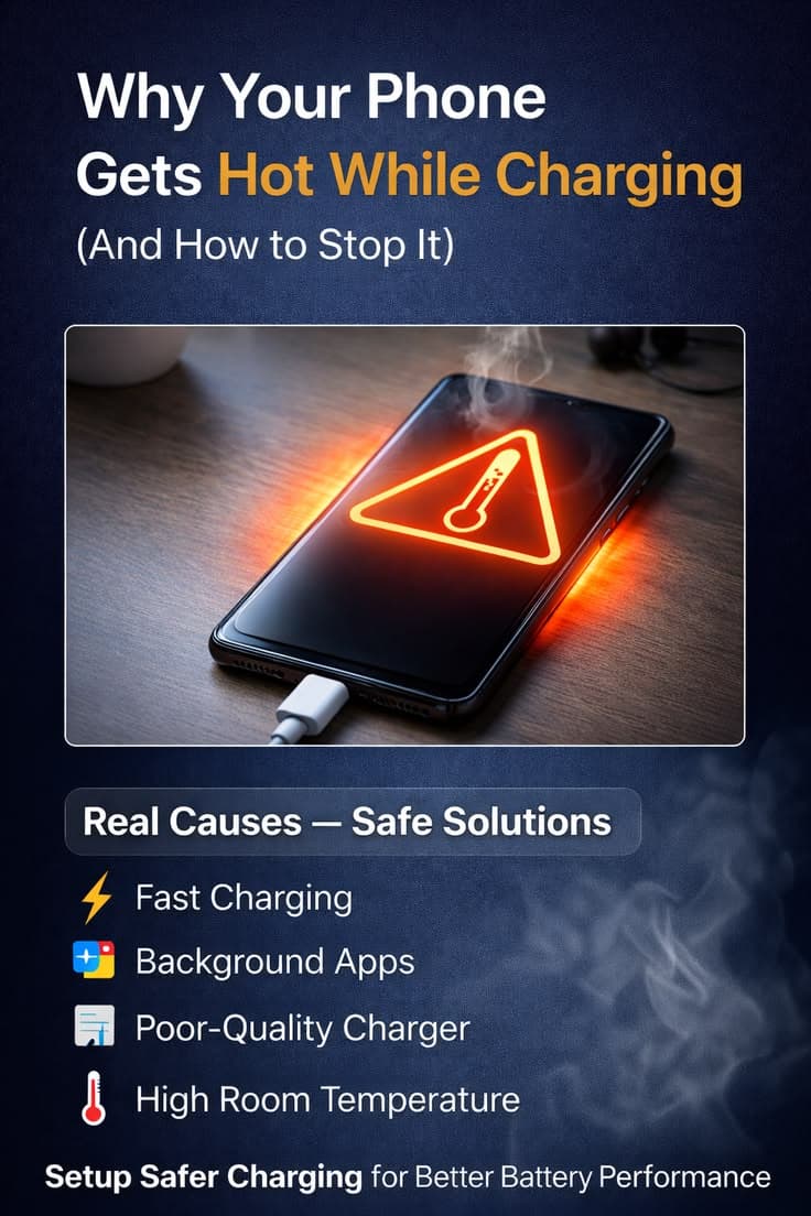 Why Does My Phone Get Hot When Charging? (Causes, Risks & Real Fixes)